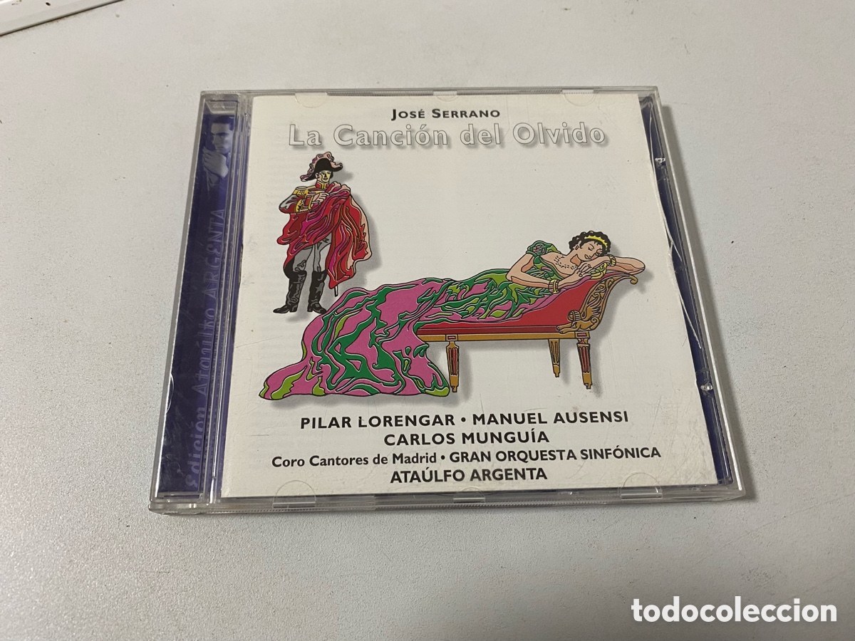 CDs de m&uacute;sica: La Cancion Del Olvido Jose Serrano Cd - Foto 1