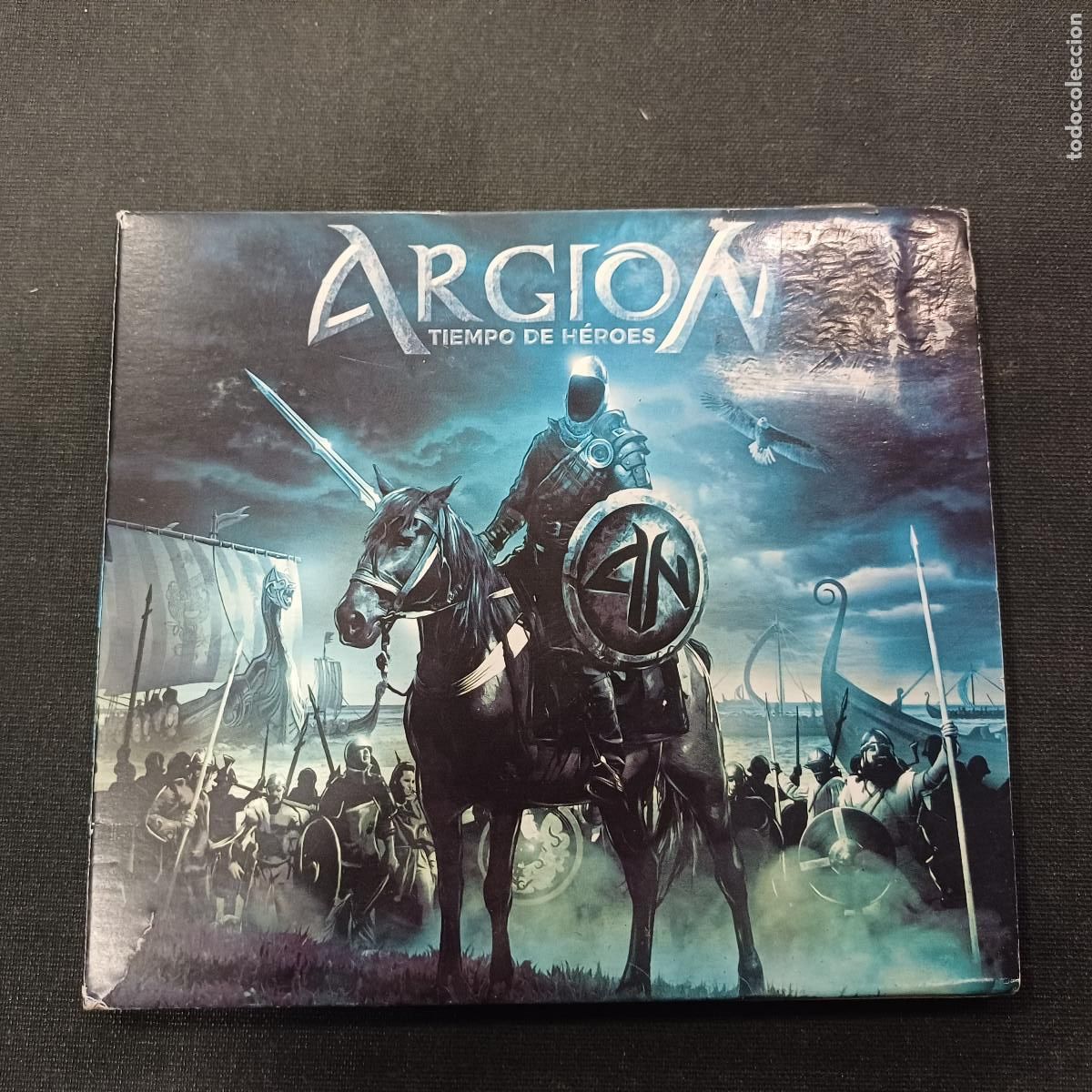 CDs de m&uacute;sica: ARGION/TIEMPO DE HEROES/CD METAL DIGIPACK.