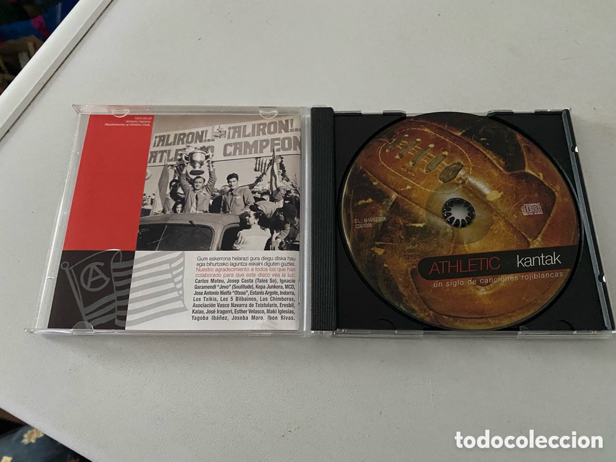 CDs de m&uacute;sica: Athleticen Kantak Cd - Foto 2