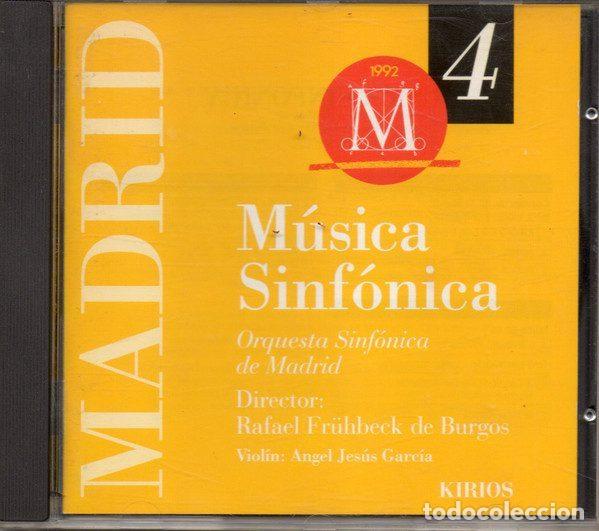 Musik-CDs: Orquesta Sinf&oacute;nica De Madrid, Rafael Fr&uuml;hbeck De Burgos, &Aacute;ngel Jes&uacute;s Garc&iacute;a &ndash; M&uacute;sica Sinf&oacute;nica...