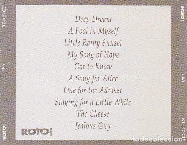 CDs de m&uacute;sica: Tea &ndash; Tea (CD, Roto Records RT-017-CD) - Foto 2