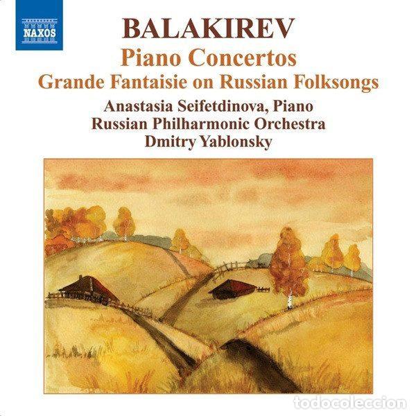 Musik-CDs: Balakirev - Russian Philharmonic Orchestra, Dmitry Yablonsky &ndash; Piano Concertos (CD, Naxos 8.570396)