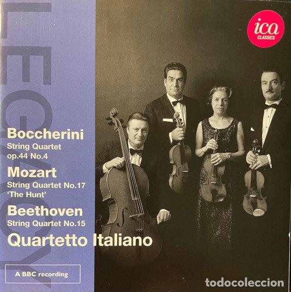 Musik-CDs: Boccherini : Mozart : Beethoven, Quartetto Italiano &ndash; String Quartet Op.44 No.4 / String Quartet...