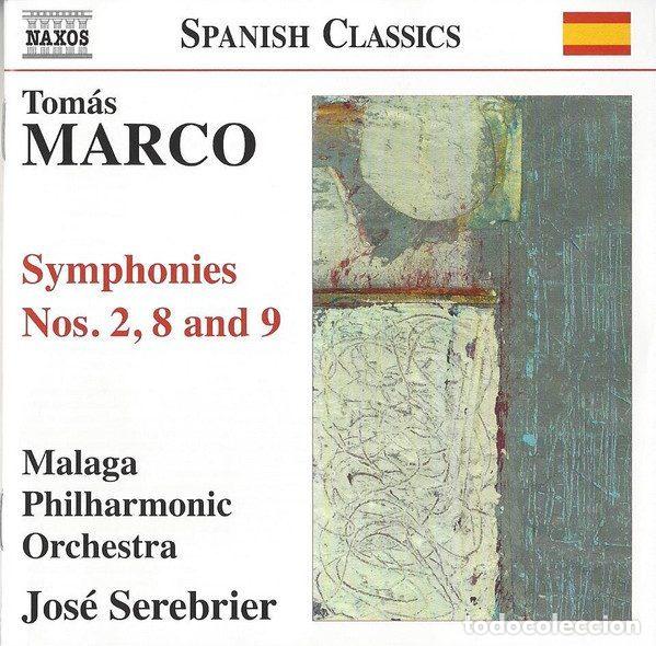 CD di Musica: Tom&aacute;s Marco &ndash; Malaga Philharmonic Orchestra, Jos&eacute; Serebrier &ndash; Symphonies Nos. 2, 8 And 9 (CD,...