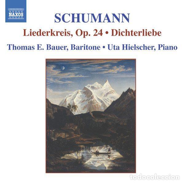 CD di Musica: Schumann / Thomas E. Bauer &bull; Uta Hielscher &ndash; Liederkreis, Op. 24 &bull; Dichterliebe (CD, Naxos 8.557075)
