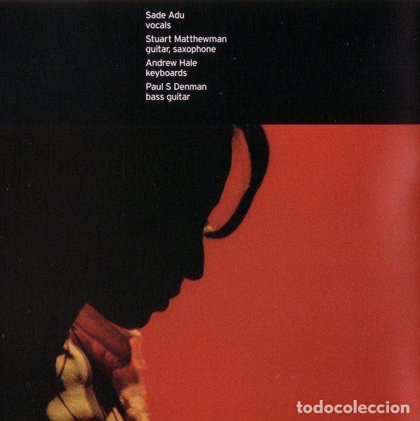 CDs de m&uacute;sica: Sade &ndash; Lovers Live (CD, Epic 506125 2) - Foto 4