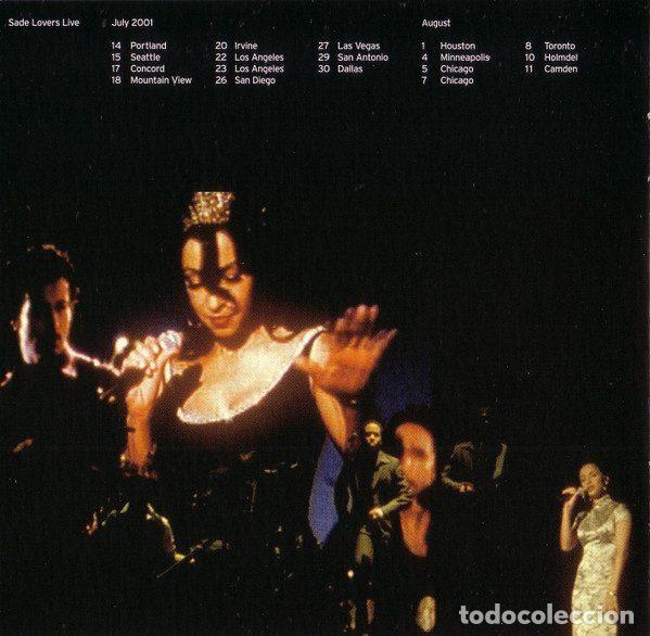 CDs de m&uacute;sica: Sade &ndash; Lovers Live (CD, Epic 506125 2) - Foto 8