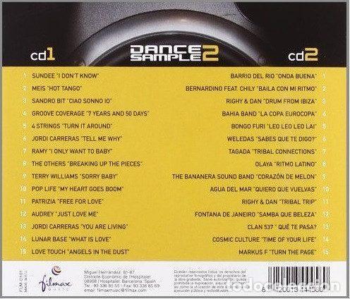 CDs de m&uacute;sica: Various &ndash; Dance Sample 2 (CD, Filmax Music FLM-0101) - Foto 2