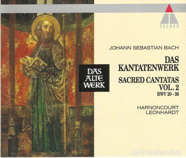 CD di Musica: Johann Sebastian Bach, Harnoncourt, Leonhardt &ndash; Das Kantatenwerk. Sacred Cantatas Vol. 2. BWV...