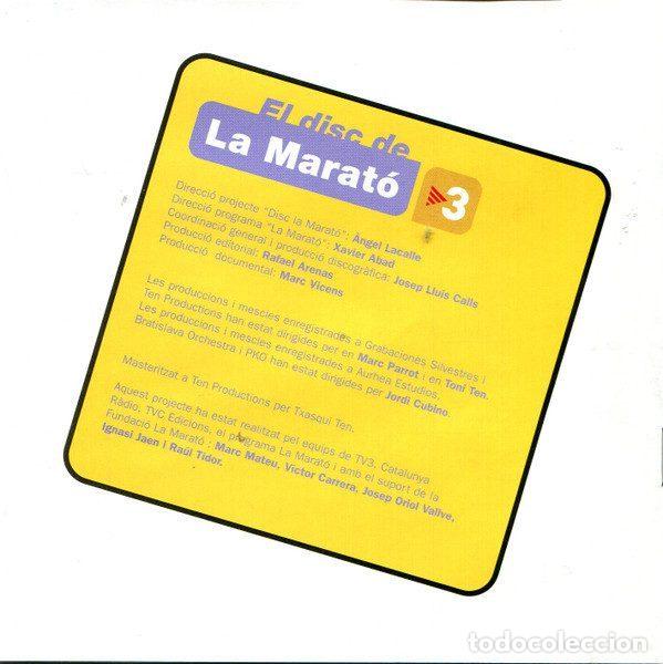CDs de m&uacute;sica: Various &ndash; El Disc De La Marat&oacute; 07 (CD, TVC Disc CD-5020-03) - Foto 2