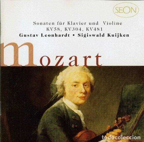 CD di Musica: Wolfgang Amadeus Mozart, Sigiswald Kuijken, Gustav Leonhardt &ndash; Sonaten F&uuml;r Klavier Und Violine -...