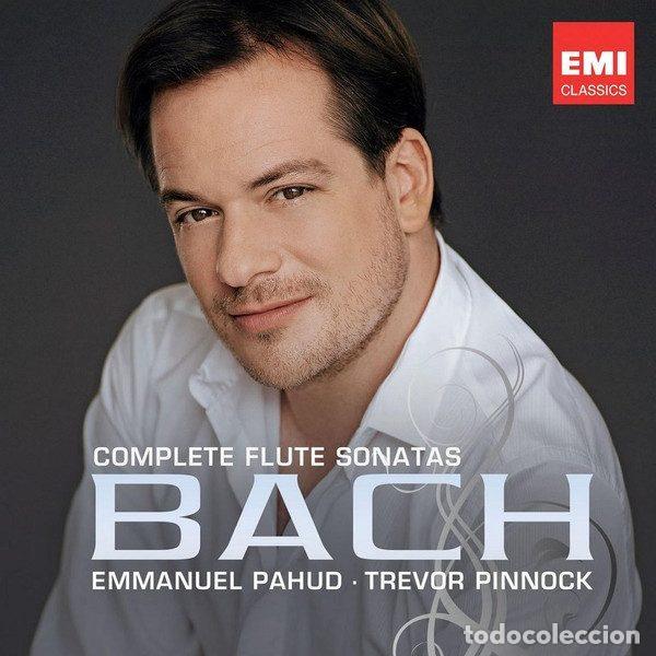 Music CDs: Bach, Emmanuel Pahud, Trevor Pinnock &ndash; Complete Flute Sonatas (CD, EMI Classics 50999 2 17443 2 7)