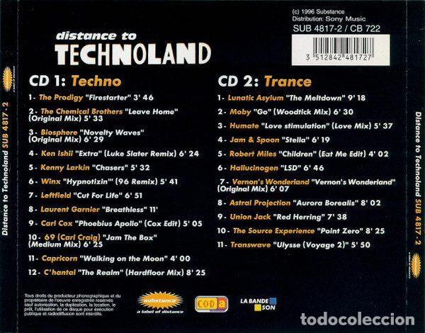 CDs de m&uacute;sica: Various &ndash; Distance To Technoland (CD, Substance SUB 4817-2) - Foto 5