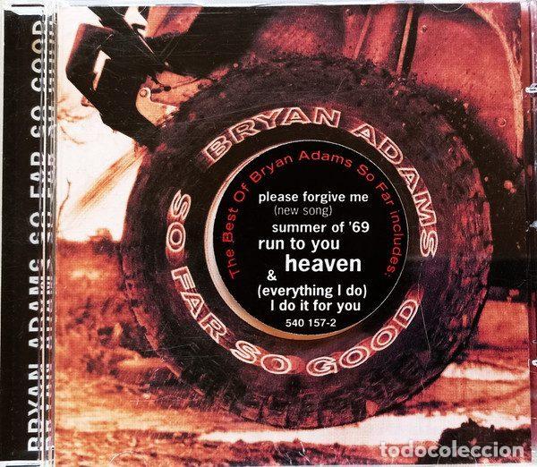 Music CDs: Bryan Adams &ndash; So Far So Good (CD, A&M Records 540 157-2)