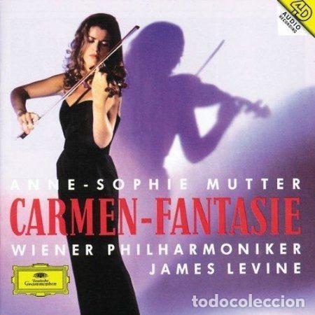 Musik-CDs: Anne-Sophie Mutter, Wiener Philharmoniker, James Levine &ndash; Carmen-Fantasie (CD, Deutsche...