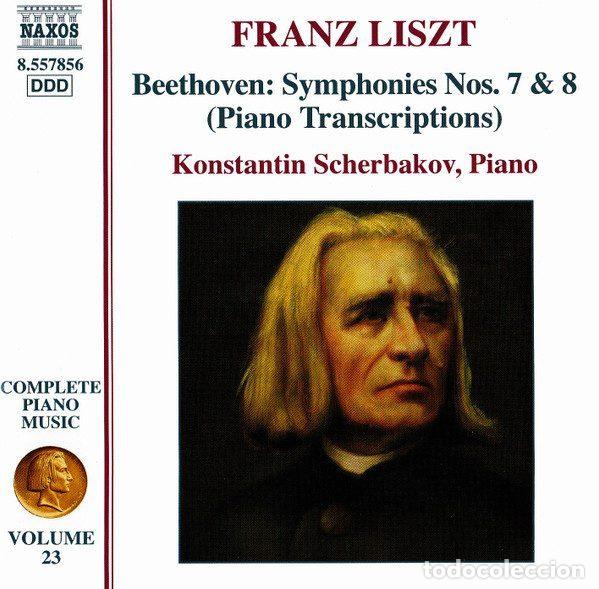 CDs de m&uacute;sica: Franz Liszt, Beethoven, Konstantin Scherbakov &ndash; Complete Piano Music &bull; Volume 23 - Symphonies...