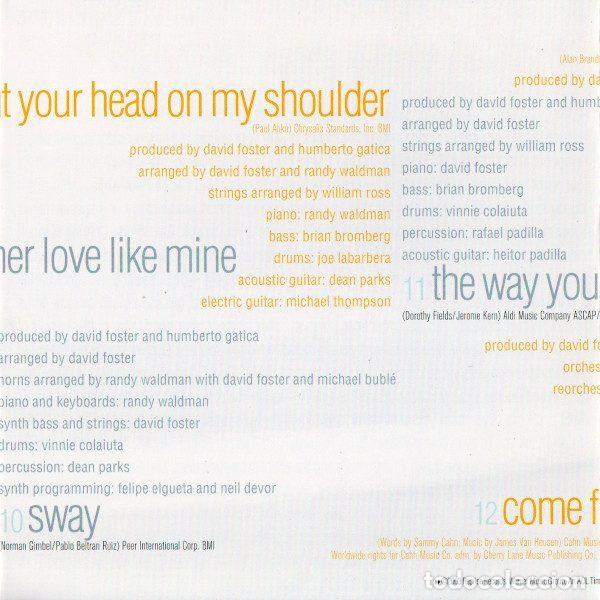 CDs de m&uacute;sica: Michael Bubl&eacute; &ndash; Michael Bubl&eacute; (CD, 143 Records 9362-48376-2) - Foto 6