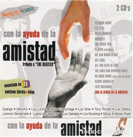 CDs de m&uacute;sica: Various &ndash; Con La Ayuda De La Amistad - Tributo A The Beatles (CD, OK Records CD-1008)