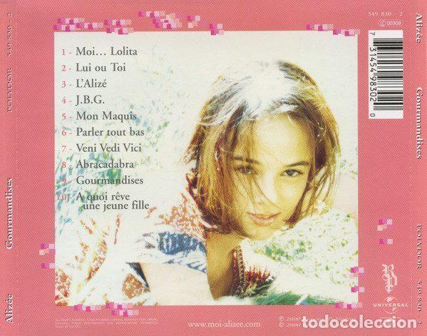 CDs de m&uacute;sica: Aliz&eacute;e &ndash; Gourmandises (CD, Polydor 549 830 - 2) - Foto 2