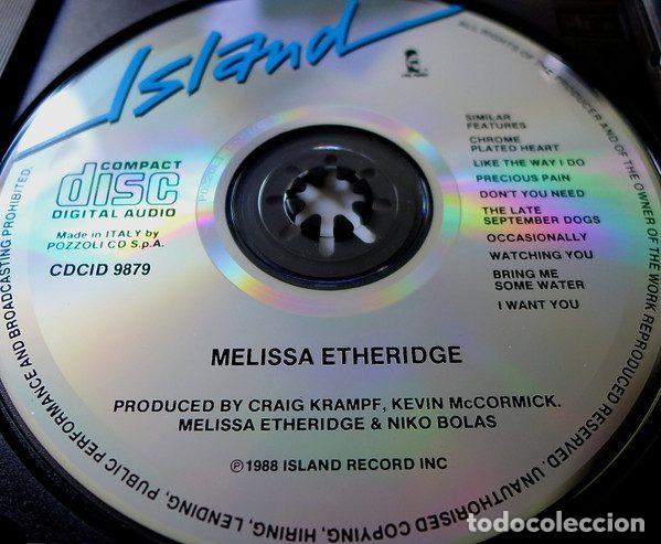 CDs de m&uacute;sica: Melissa Etheridge &ndash; Melissa Etheridge (CD, Island Records CDCID 9879) - Foto 4