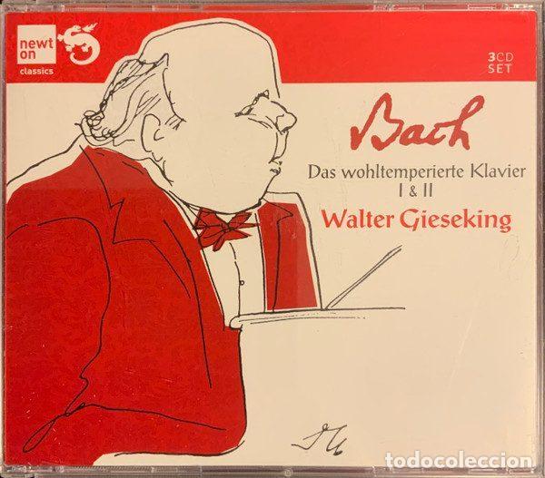 Musik-CDs: Johann Sebastian Bach, Walter Gieseking &ndash; Das Wohltemperierte Klavier I & II (CD, Newton...
