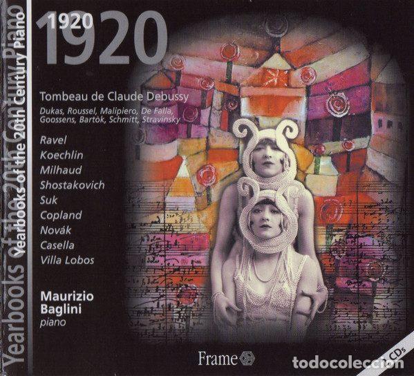 Musik-CDs: Maurizio Baglini &ndash; Yearbooks Of The 20th Century Piano: 1920 (CD, Quadro Frame CD FR0348-2)