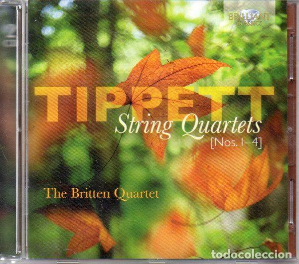 Musik-CDs: Tippett - The Britten Quartet &ndash; String Quartets [Nos.1-4] (CD, Brilliant Classics 9257)