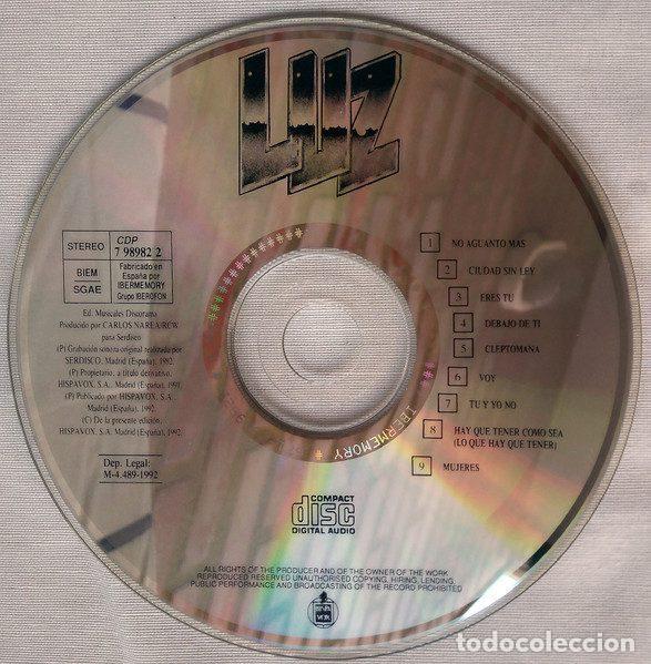 CDs de m&uacute;sica: Luz &ndash; Luz (CD, Hispavox 7 98982 2) - Foto 3
