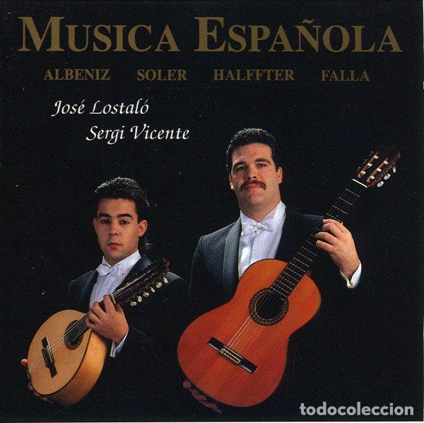 CDs de Musique: Sergi Vicente, Jos&eacute; Lostalo &ndash; M&uacute;sica Espa&ntilde;ola (CD, AYVA Musica AV 023)