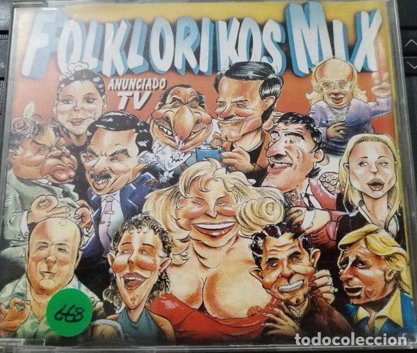 CD de M&uacute;sica: Various &ndash; Folklorikos Mix (CD, Konga Music CSCD 194)