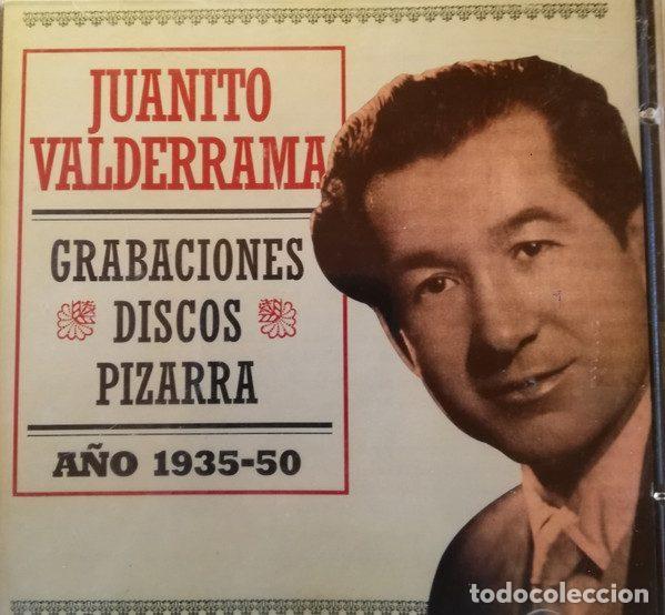 CD di Musica: Juanito Valderrama &ndash; Grabaciones Discos Pizarra A&ntilde;o 1935-50 (CD, DiscMedi Blau DM 647 02)
