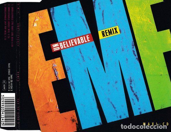 Musik-CDs: EMF &ndash; Unbelievable (Remix) (CD, Parlophone 560-20 4124 2)