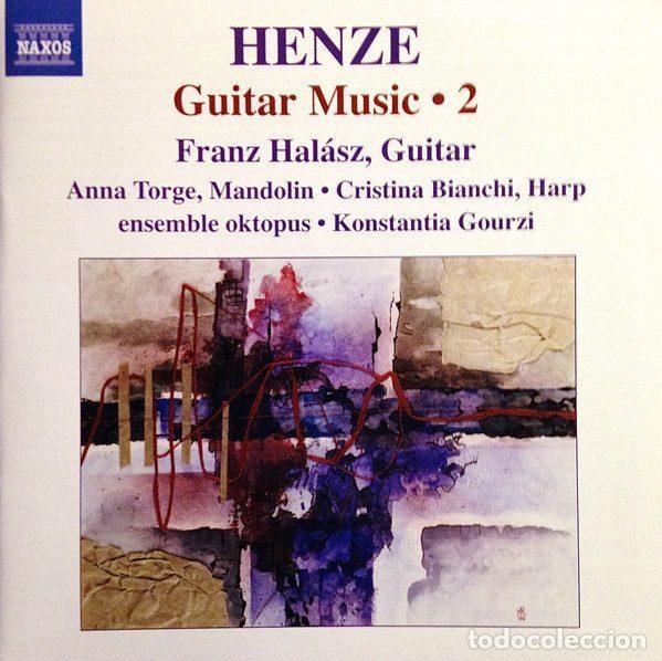 CDs de m&uacute;sica: Henze &ndash; Franz Hal&aacute;sz &middot; Anna Torge &middot; Cristina Bianchi &middot; Ensemble Oktopus &middot; Konstantia Gourzi &ndash;...