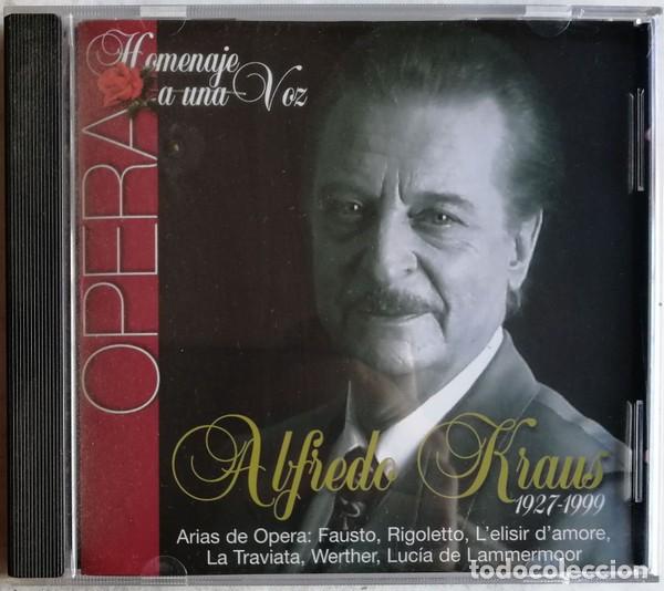 Music CDs: Alfredo Kraus - Opera (CD) - Alfredo Kraus - Editorial Sin Especificar