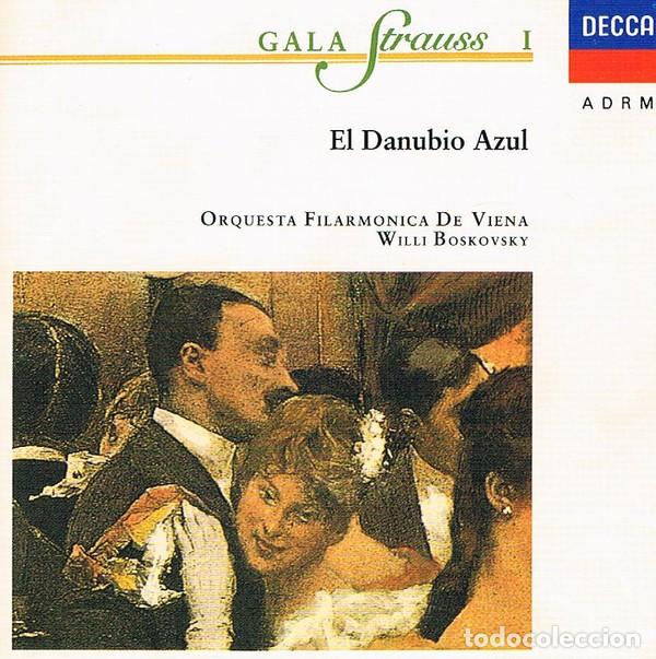 CDs de Musique: Orquesta Filarm&oacute;nica de Viena, Willi Boskovsky - Gala Strauss I (El Danubio Azul) - CD, Compilaci&oacute;n
