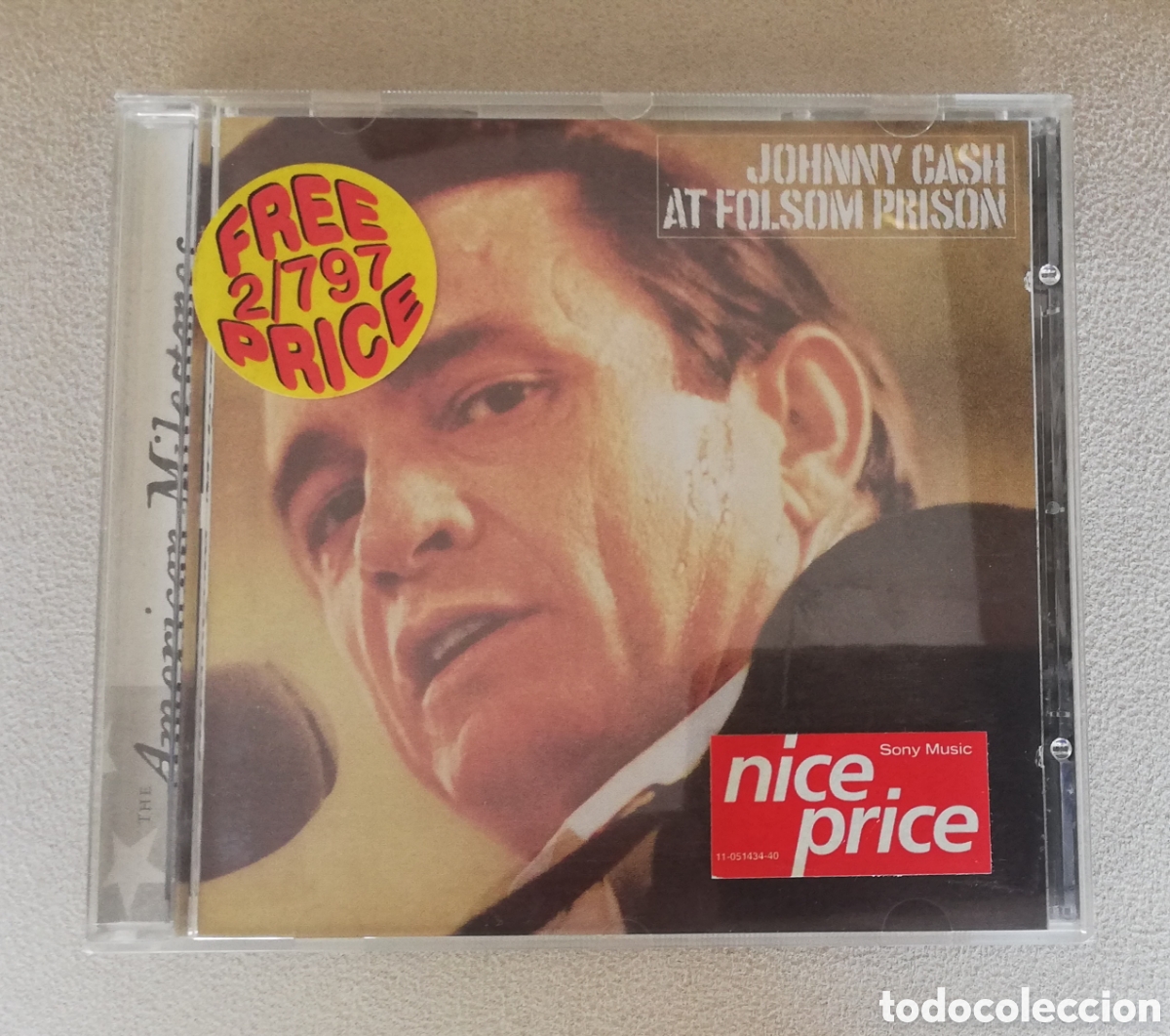 CDs de m&uacute;sica: Johnny Cash At Folsom Prison CD