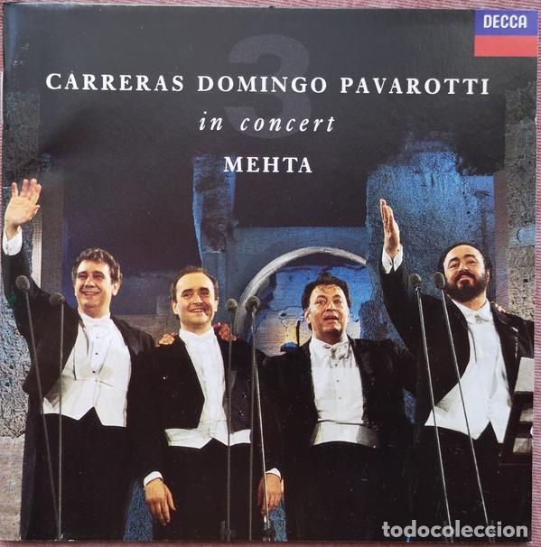CD di Musica: Carreras Domingo Pavarotti - In Concert (With Zubin Mehta) (CD, Album) - Carreras Domingo Pavarotti