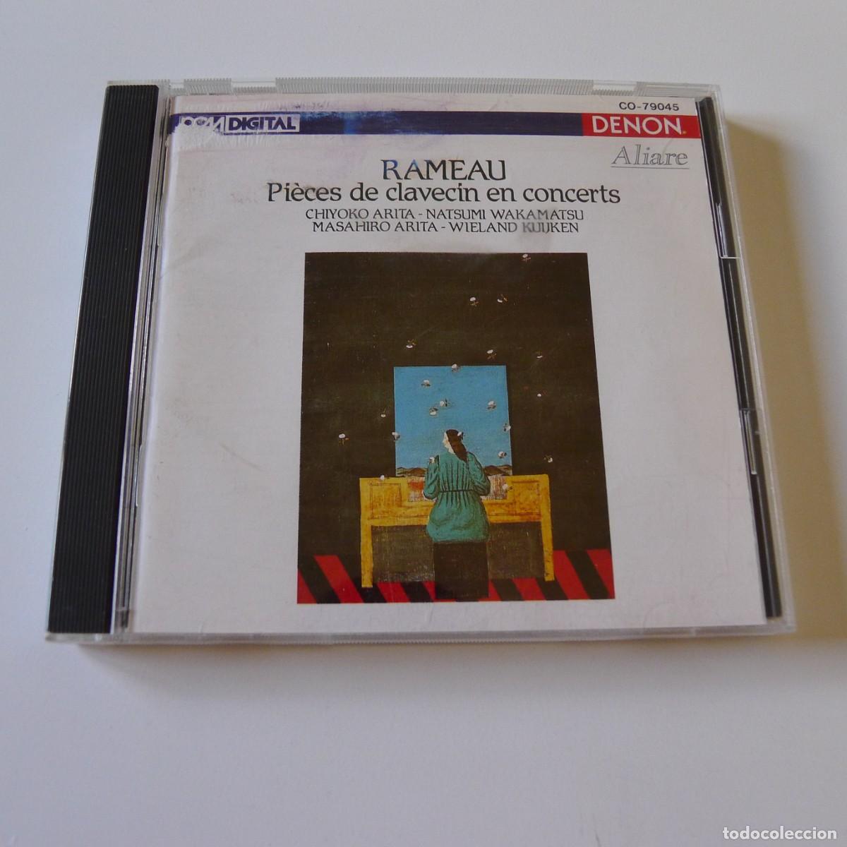 CDs de m&uacute;sica: Jean-Philippe Rameau, Chiyoko Arita, Natsumi Wakamatsu Rameau Pieces De Clavecin En Concerts CD