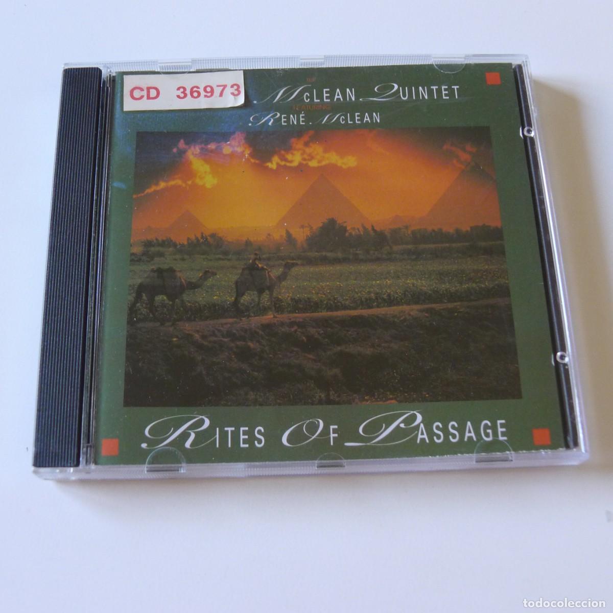 CDs de m&uacute;sica: The Jackie McLean Quintet Featuring Ren&eacute; McLean &ndash; Rites Of Passage CD edicion US