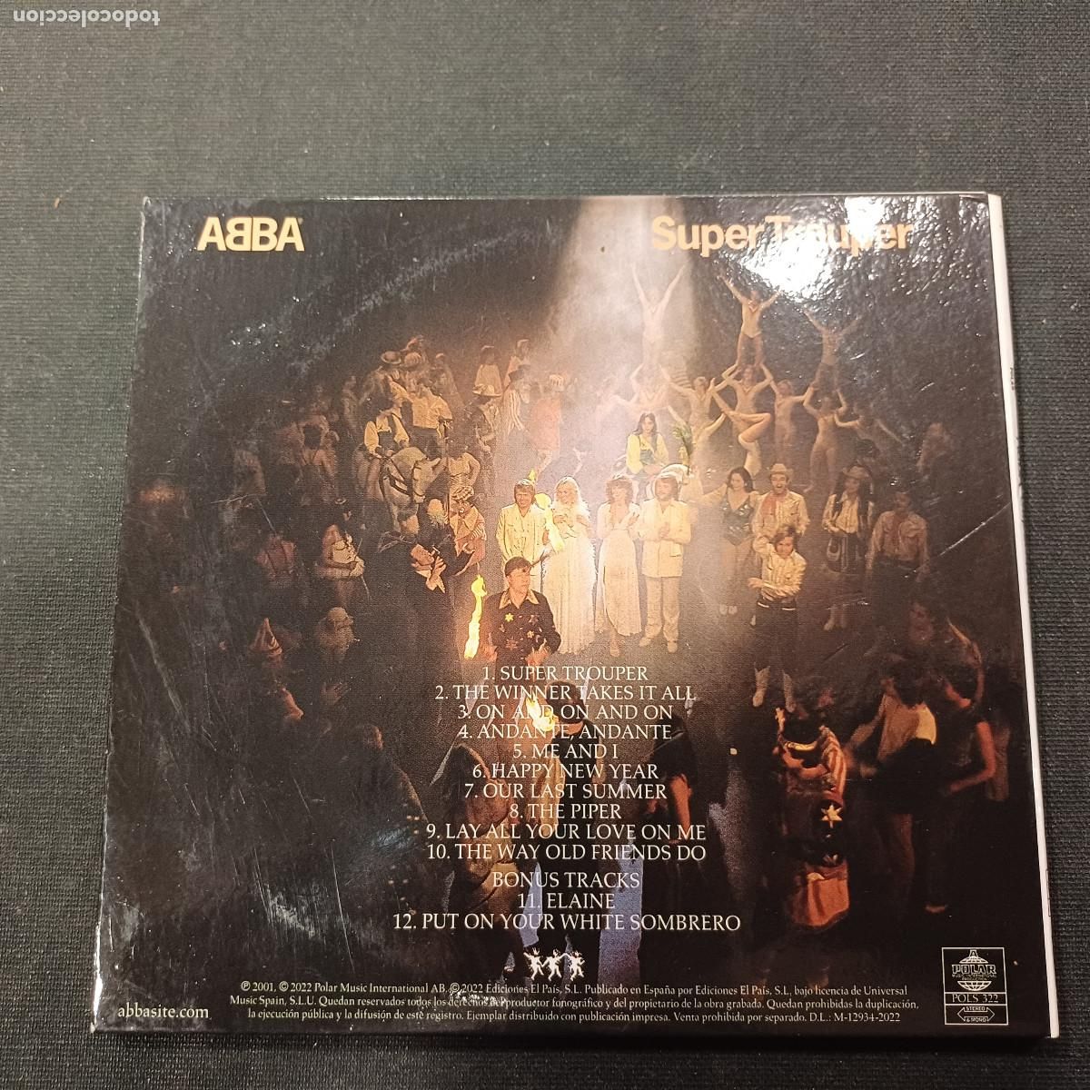 CDs de m&uacute;sica: ABBA/SUPER TROUPER/CD DIGIPACK. - Foto 4
