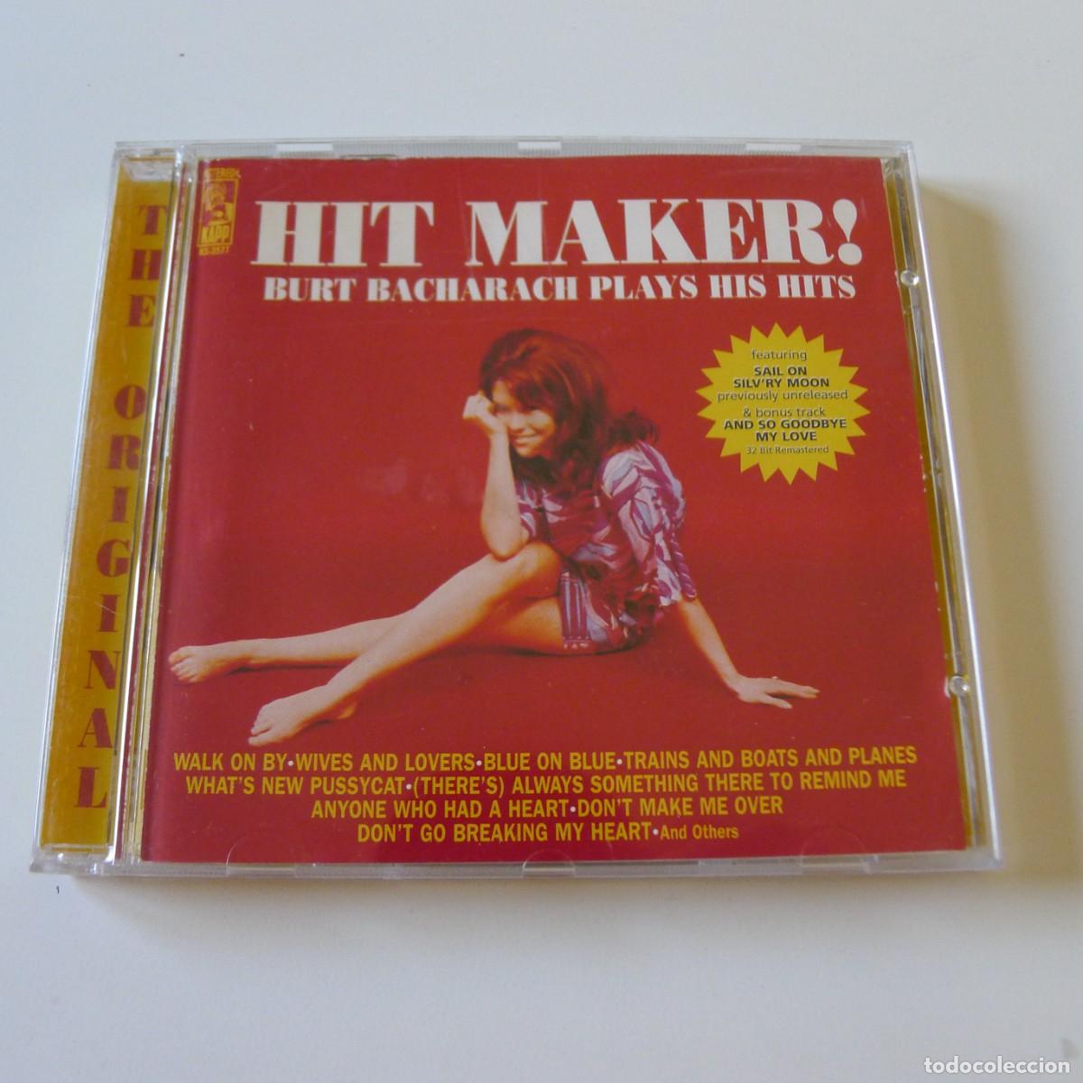 CDs de m&uacute;sica: Burt Bacharach &ndash; Hit Maker! Burt Bacharach Plays His Hits CD