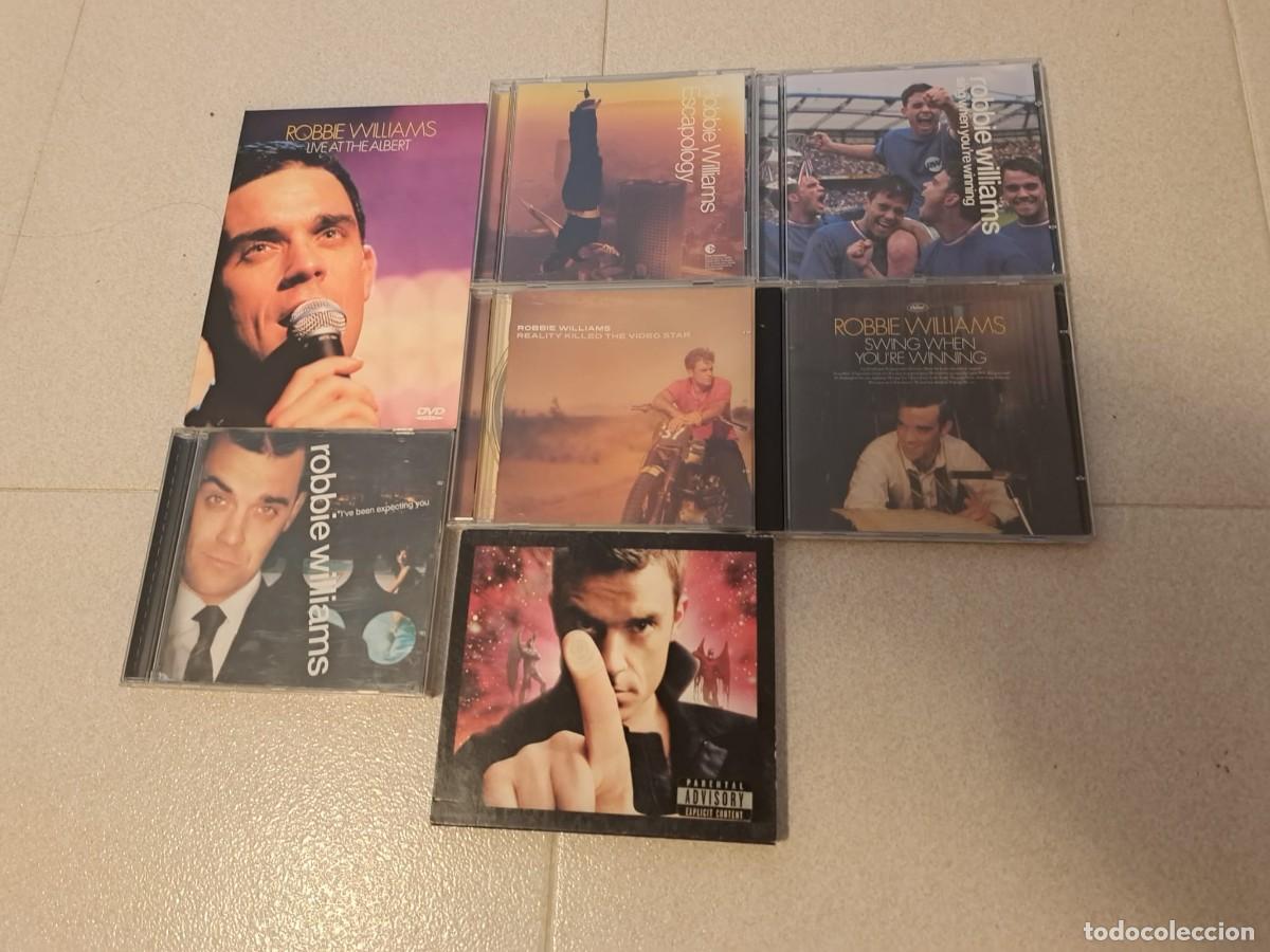 CDs de m&uacute;sica: ROBBIE WILLIAMS - 6 CD + 2 DVD - INTENSIVE CARE + SWING + EXPECTING YOU + ESCAPOLOGY + SING + ALBERT