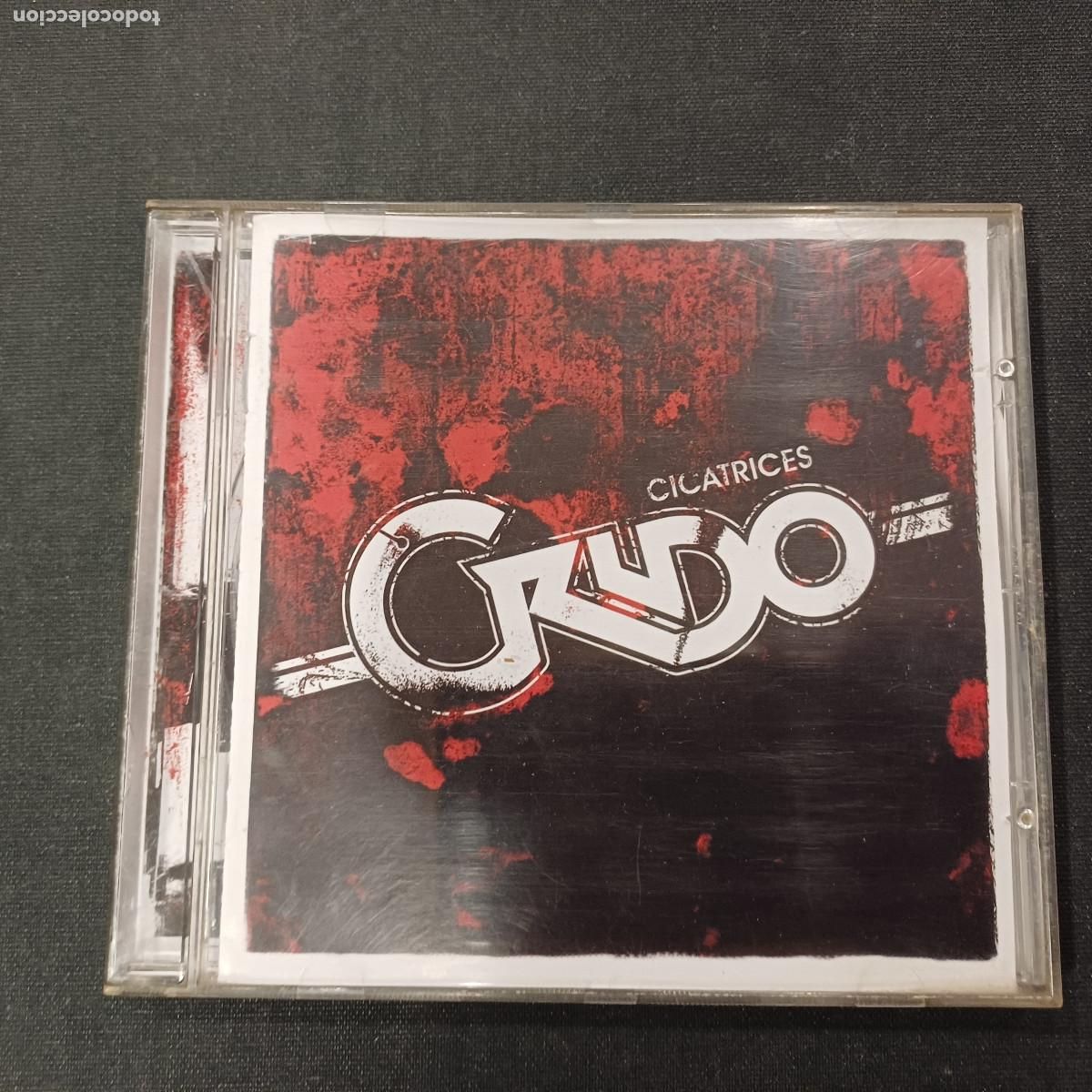 CDs de m&uacute;sica: CRUDO/CICATRICES/CD.