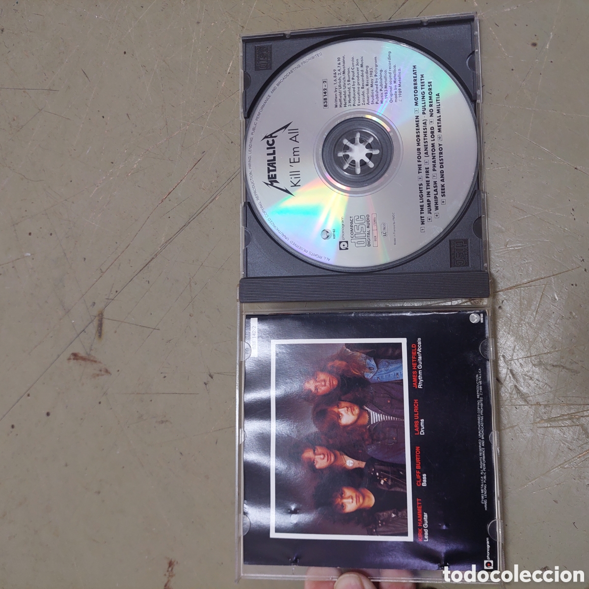 CDs de m&uacute;sica: CD Mettalica.Kill Em All 1993 - Foto 4