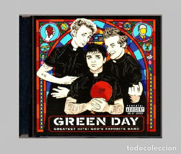 CDs de m&uacute;sica: G785 - GREEN DAY. GREATEST HITS. GOD'S FAVORITE BAND. RECOPILATORIO. CD.