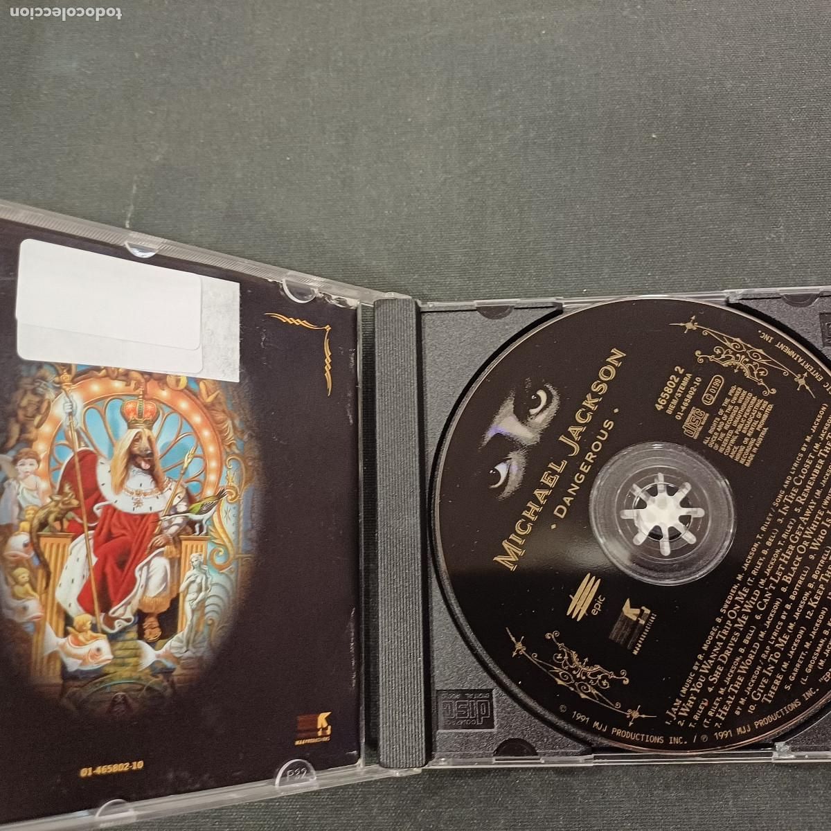 CDs de m&uacute;sica: MICHAEL JACKSON/DANGEROUS/CD. - Foto 2