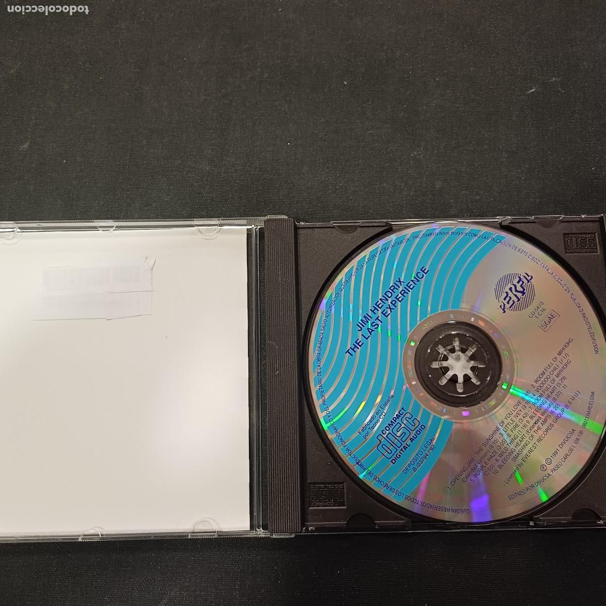 CDs de m&uacute;sica: JIMI HENDRIX/THE LAST EXPERIENCE/CD. - Foto 2