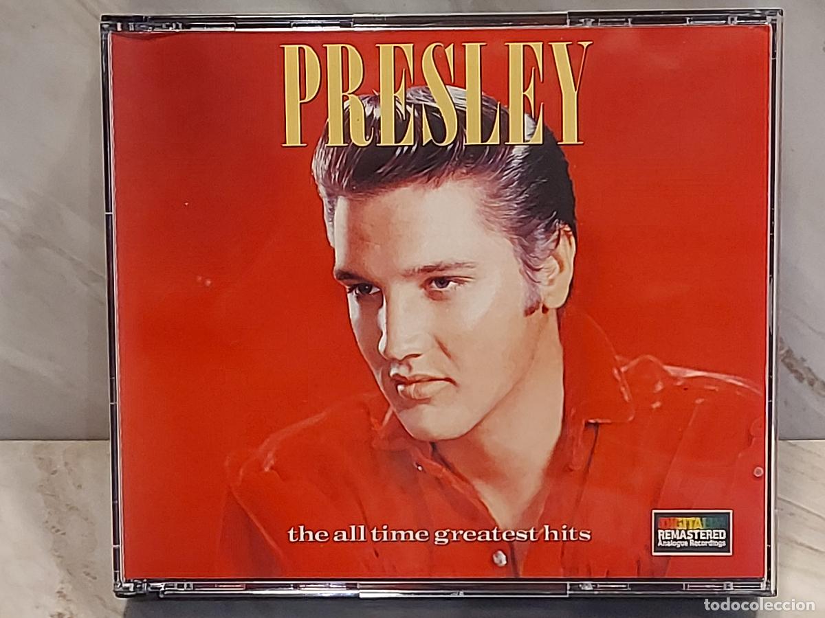 CDs de m&uacute;sica: ELVIS PRESLEY | THE ALL TIME GREATEST HITS | 2 CD | RCA BMG 1988 ESPA&Ntilde;A | PD 90100 (2)