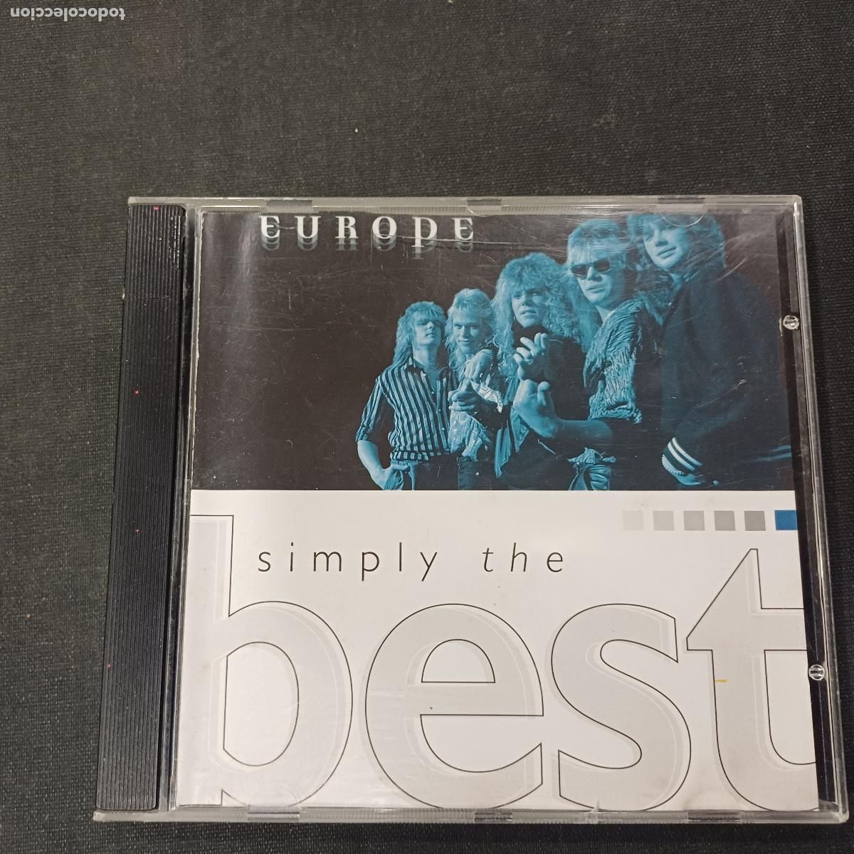 CDs de m&uacute;sica: EUROPE/SIMPLY THE BEST/CD METAL.