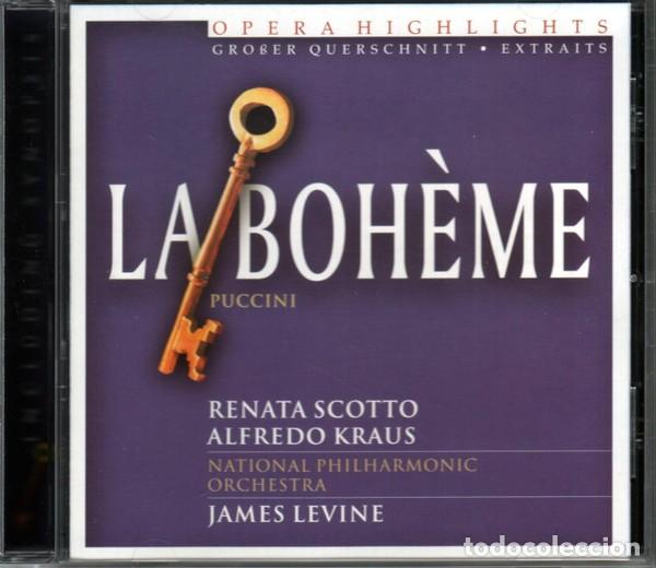 CDs de m&uacute;sica: La Boh&egrave;me Opera Highlights Cd Album - Varios - Editorial Sin Especificar